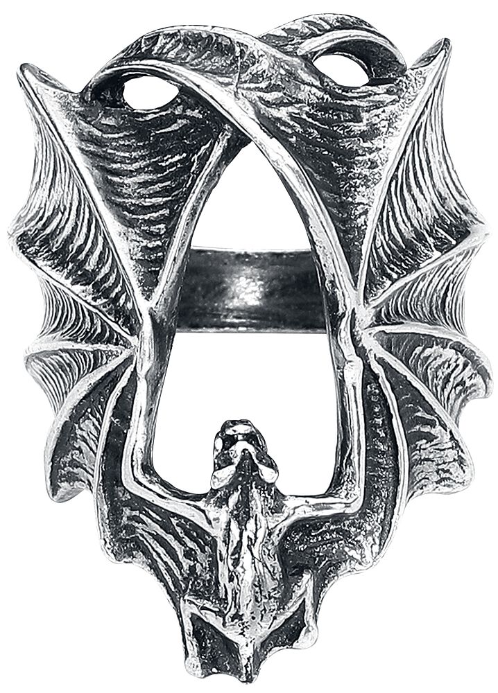 Levně Alchemy Gothic Stealth Prsten stríbrná