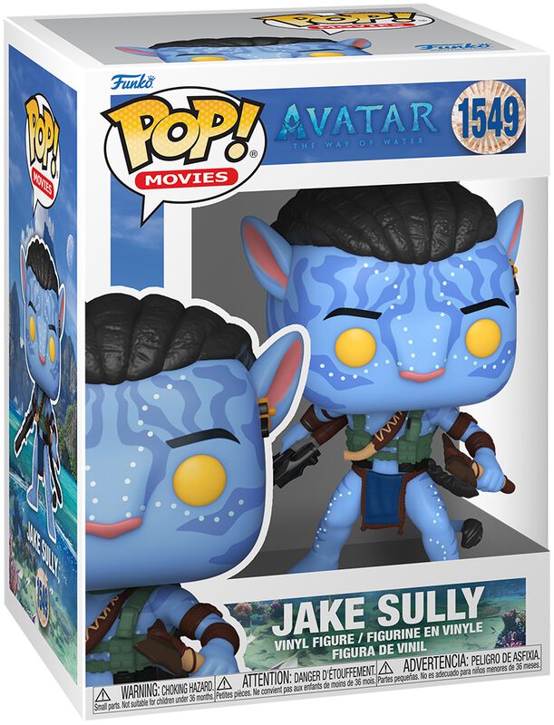 2 - The Way of Water - Jake Sully Vinyl Figur 1549