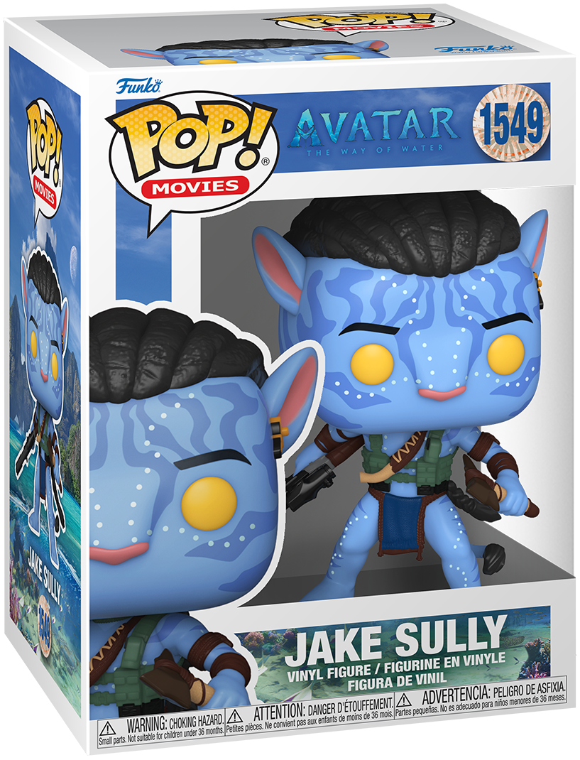 Avatar (Film) - 2 - The Way of Water - Jake Sully Vinyl Figur 1549 - Funko Pop! Figur - multicolor