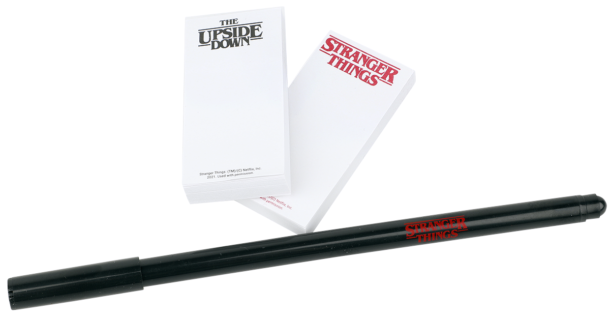 Stranger Things Schreibset Schreibware multicolor