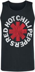 Distressed Logo, Red Hot Chili Peppers, Tank-Top