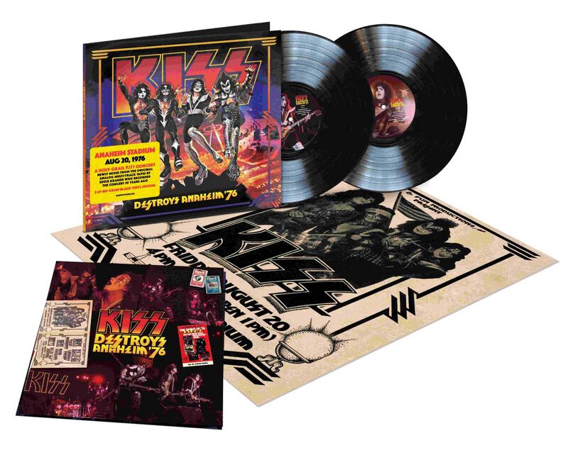 Destroyer Anaheim '76 von Kiss - 2-LP (Standard)