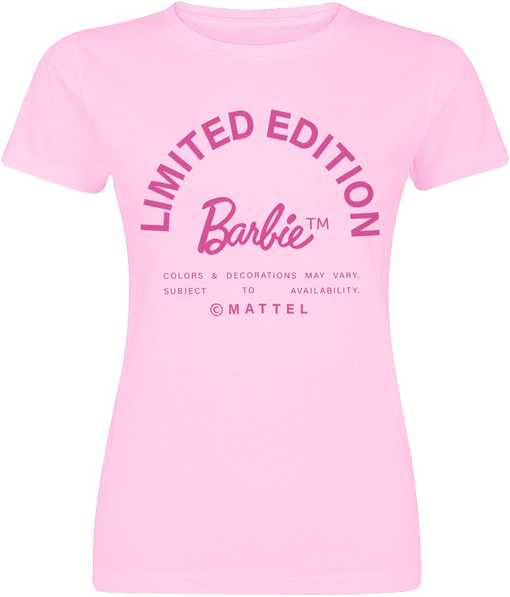 Barbie T-Shirt - Limited Edition - M bis XXL - für Damen - Größe XL - pink  - Lizenzierter Fanartikel