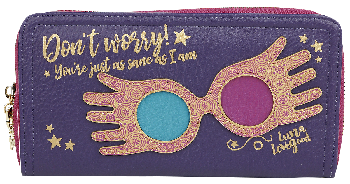 Harry Potter Luna Lovegood Geldbörse lila