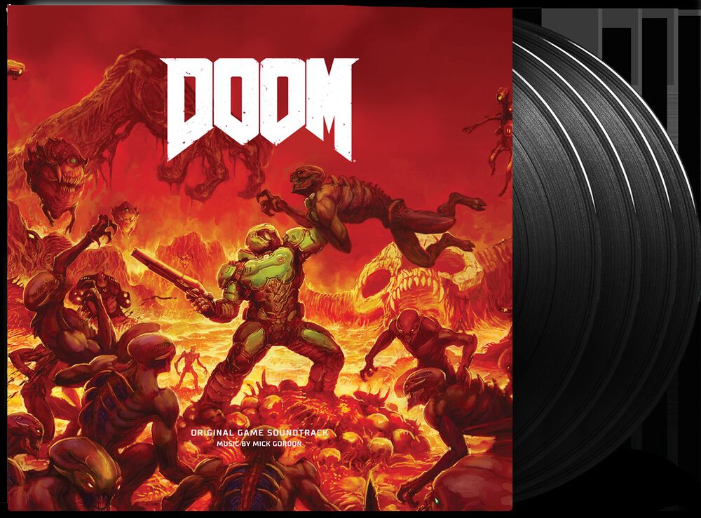 Band Merch Alben Original Game Soundtrack (Mick Gordon) - 5th Anniversary | Doom LP