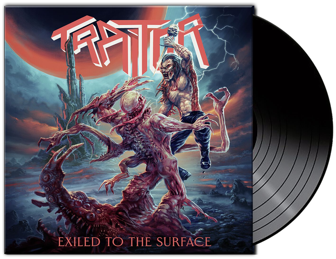 Traitor Exiled to the surface LP schwarz