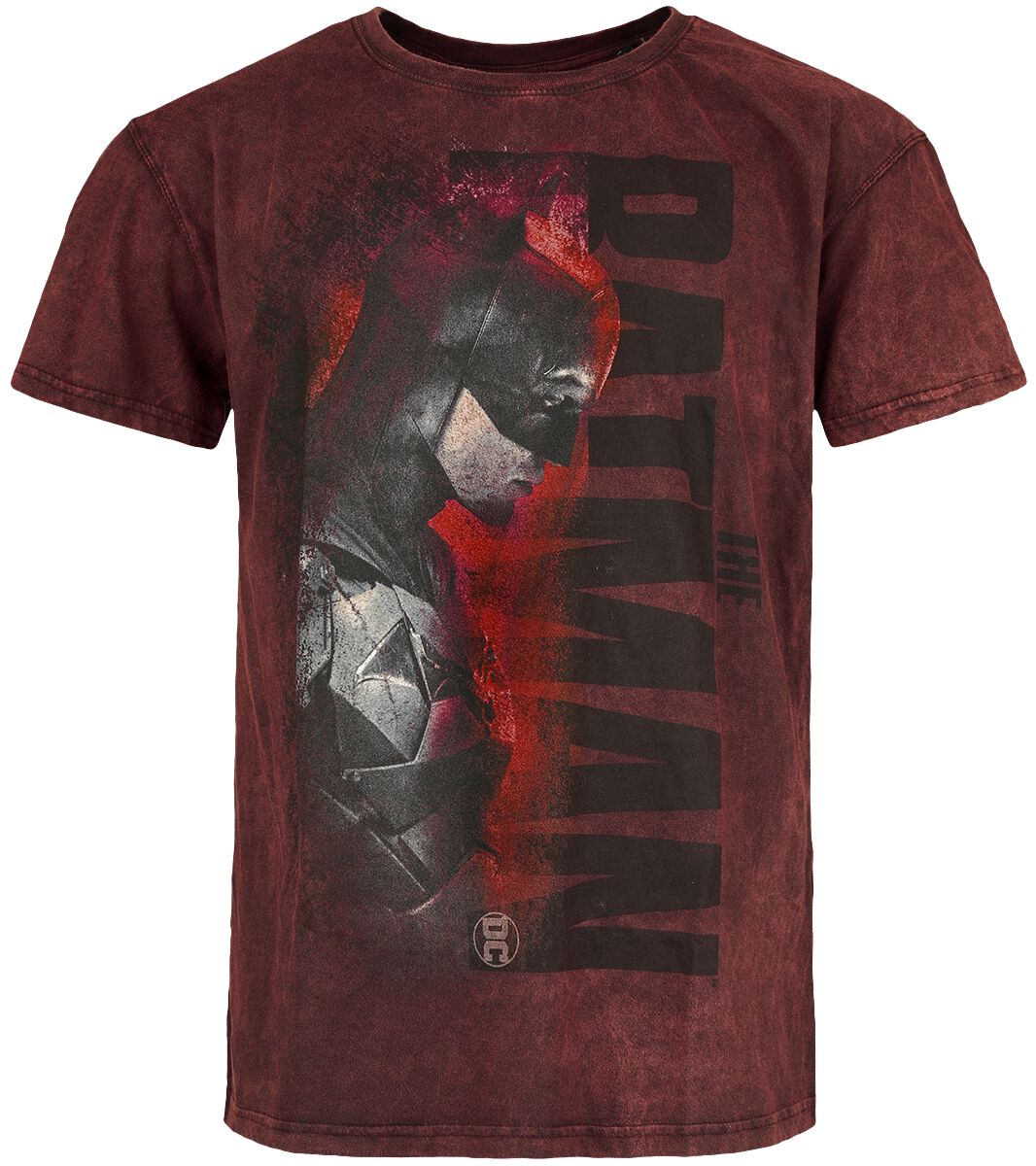 T-Shirt Manches courtes de Batman - The Batman - Profile - S à XXL - pour Homme - rouge