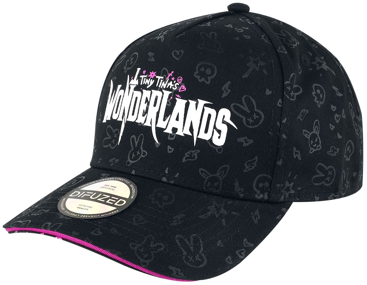 Tiny Tina's Wonderlands Logo Cap Cap black