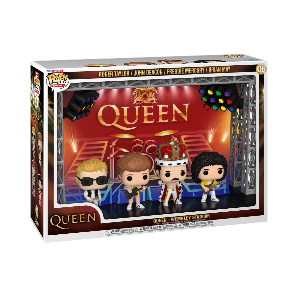 Queen Wembley Stadium (Pop! Moments Deluxe) Vinyl Figur 06 Funko Pop! multicolor