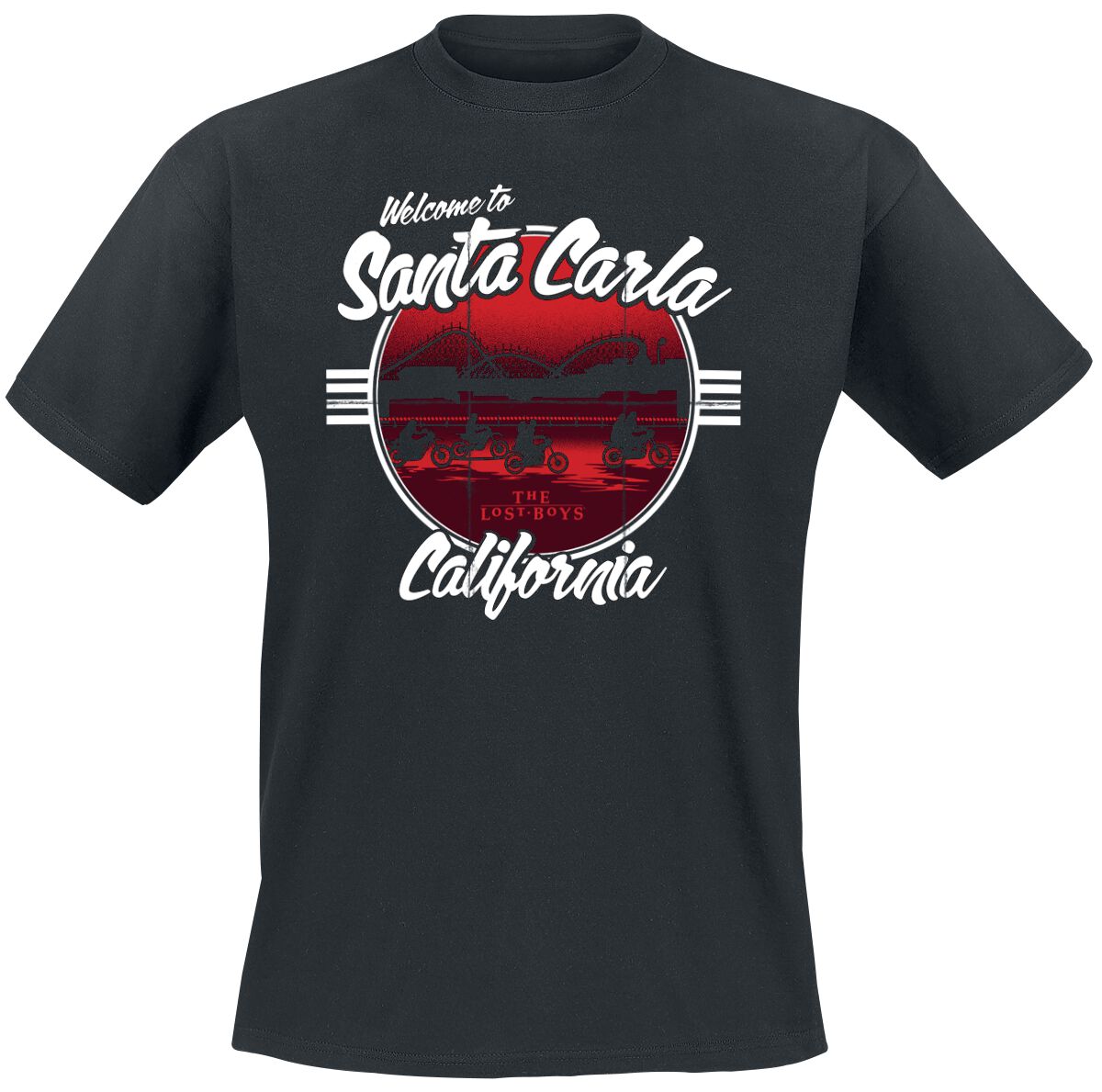 Welcome to Santa Clarita T-Shirt schwarz von The Lost Boys