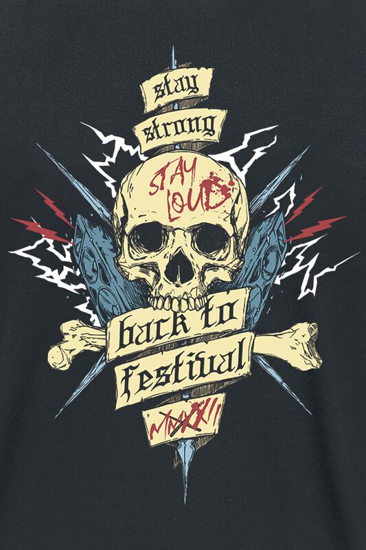 Frauen Bekleidung Stay Strong - Stay Loud | Back To Festival 2022 T-Shirt
