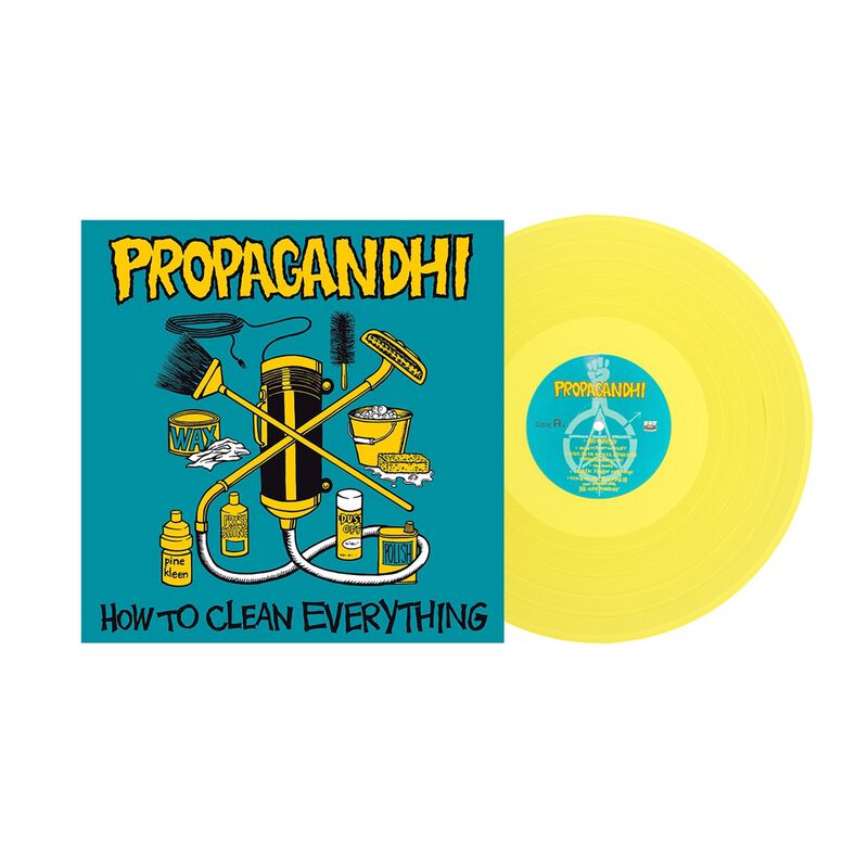 How to clean everything von Propagandhi - LP (Coloured, Limited Edition, Re-Release, Standard)