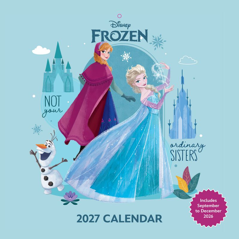 Frozen - Disney Wandkalender - Wandkalender 2027 - multicolor  - Lizenzierter Fanartikel