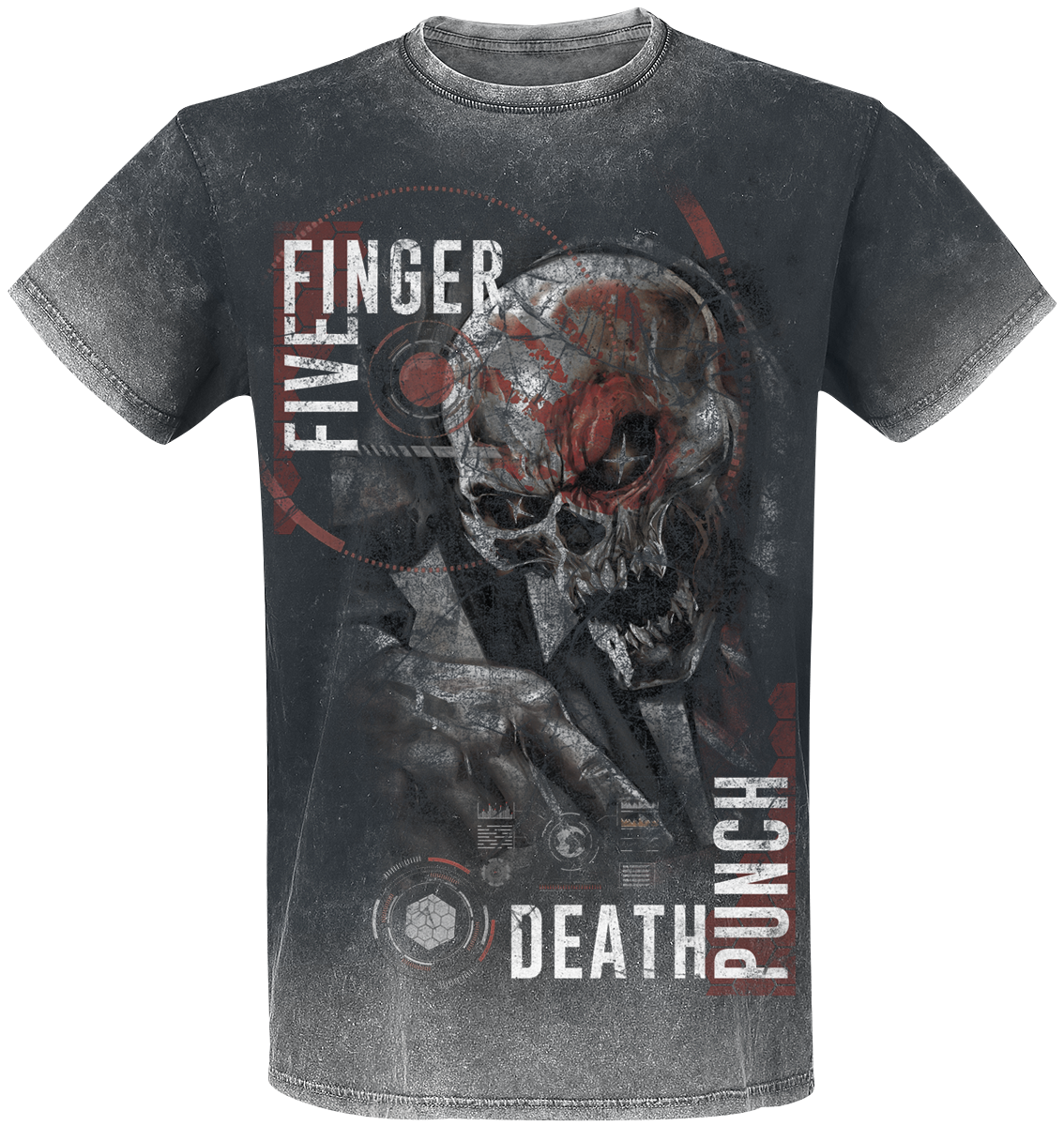 Five Finger Death Punch - And Justice For None - T-Shirt - black-used look image