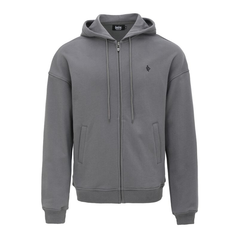Forplay Kapuzenjacke - Zip Hoodie - S bis XXL - für Männer - Größe XL - grau