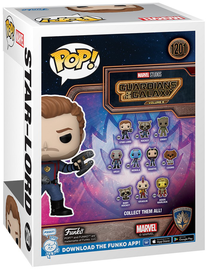 Guardians Of The Galaxy 3 - Star-Lord Vinyl Figur 1201 Funko Pop! multicolor