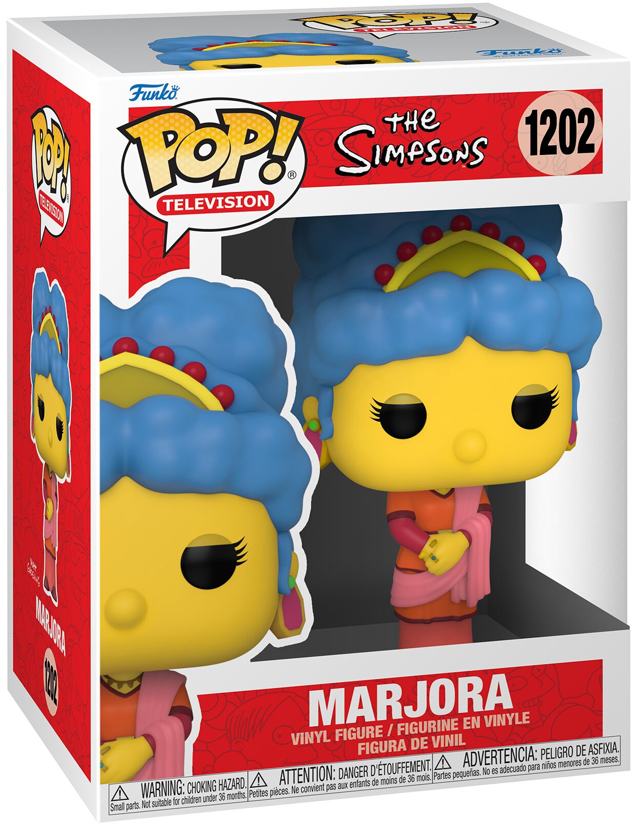 The Simpsons Marjora Vinyl Figure 1202 Funko Pop! multicolor