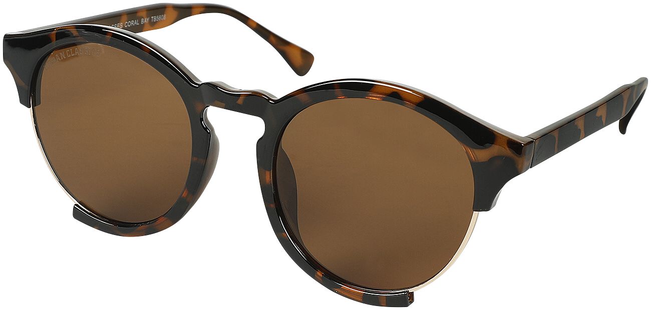 Urban Classics Sonnenbrille Sunglasses Coral Bay braun  - Onlineshop EMP