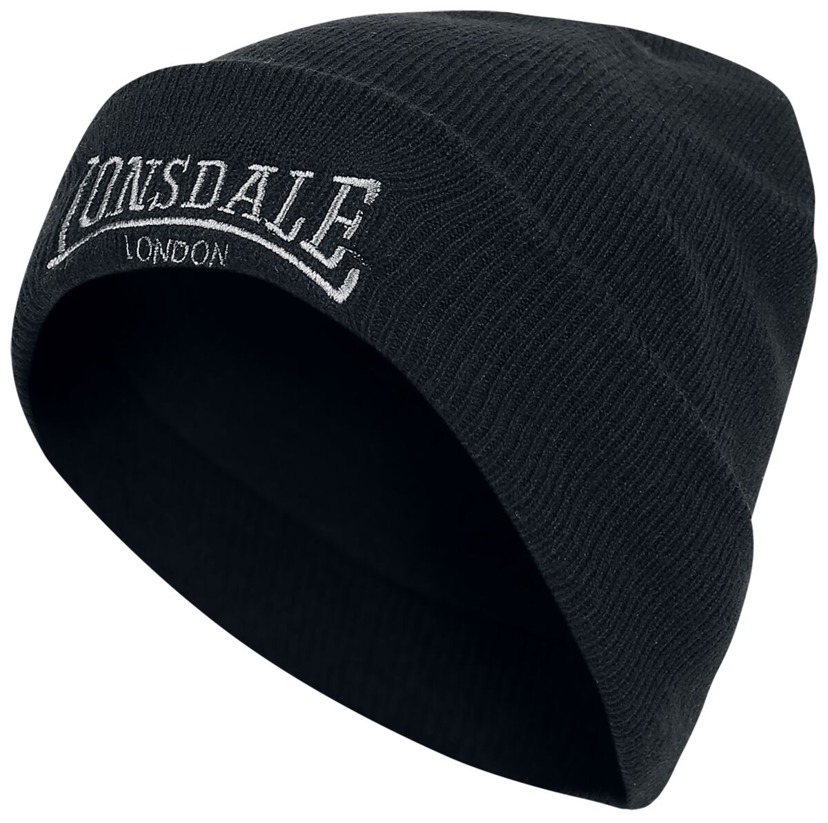 Image of Beanie di Lonsdale London - Dundee - Unisex - nero