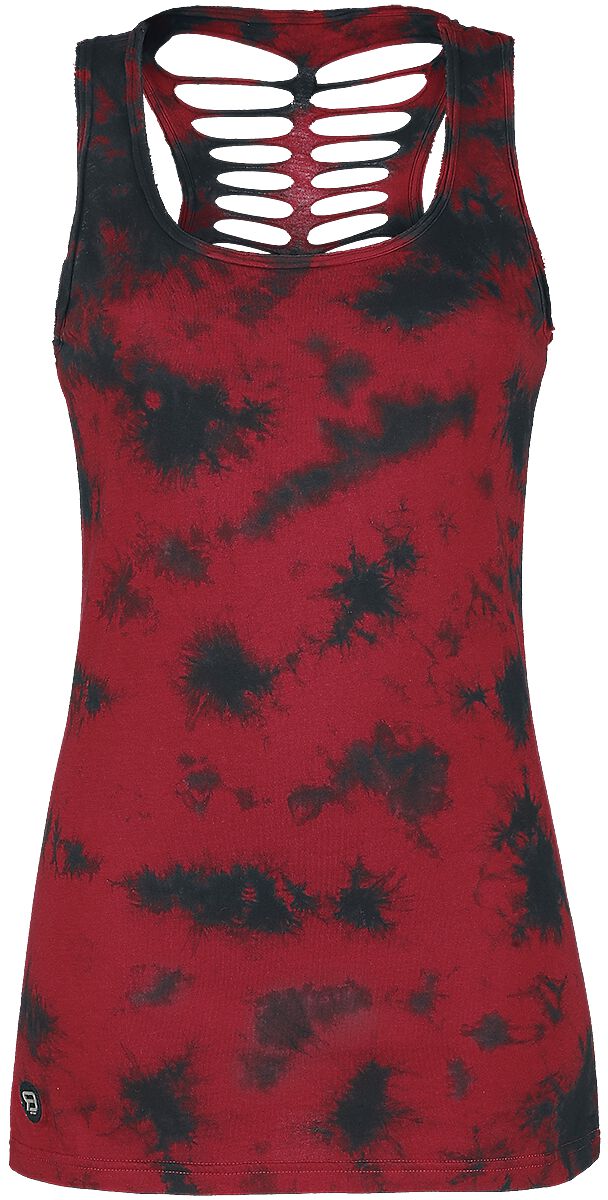 RED by EMP Back To The Beginning Again Top bordeaux in XL