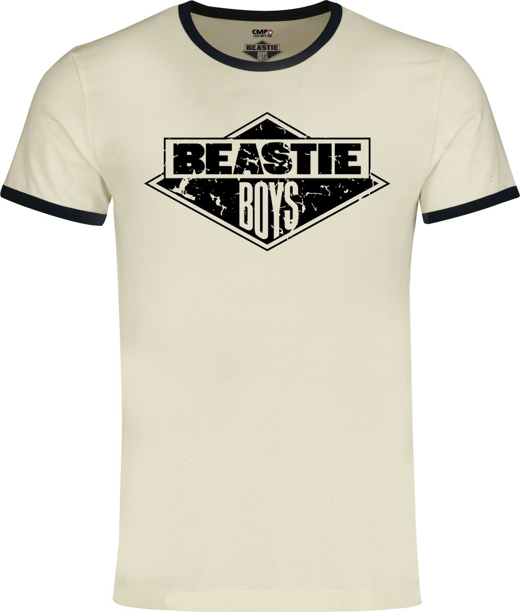 Ringer T-shirt  av Beastie Boys - Logo vintage vit