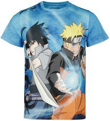 Shippuden - Naruto And Sasuke, Naruto, T-Shirt