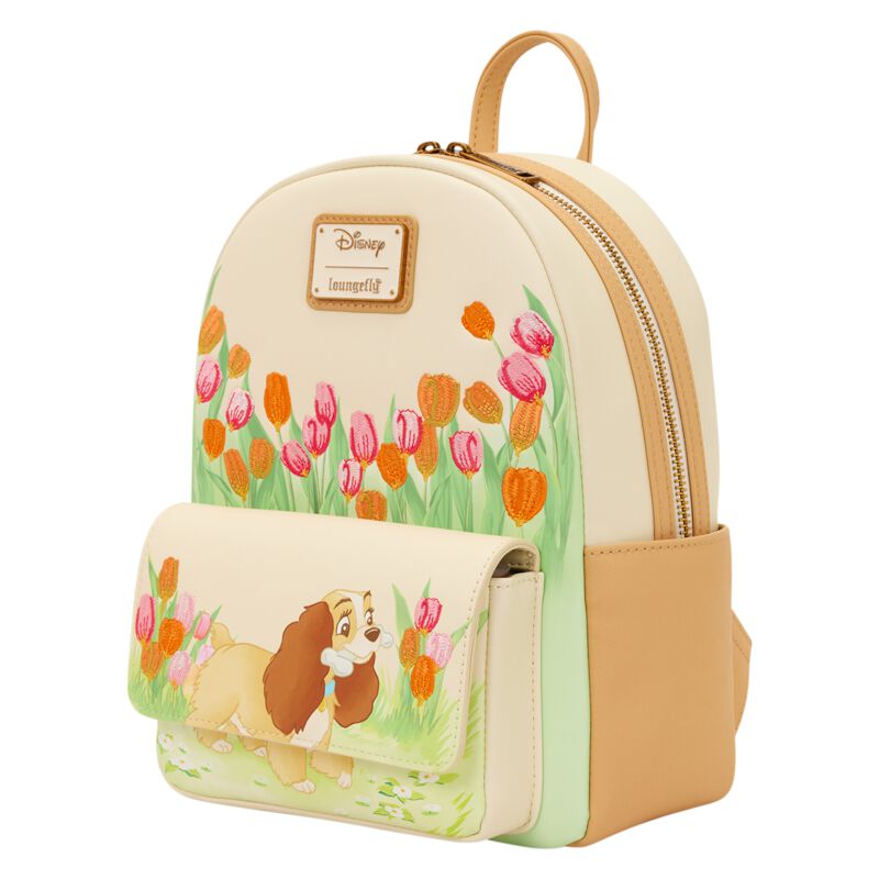Susi & Strolch Loungefly - Lady And The Tramp Pastel Tulip Mini-Rucksack multicolor