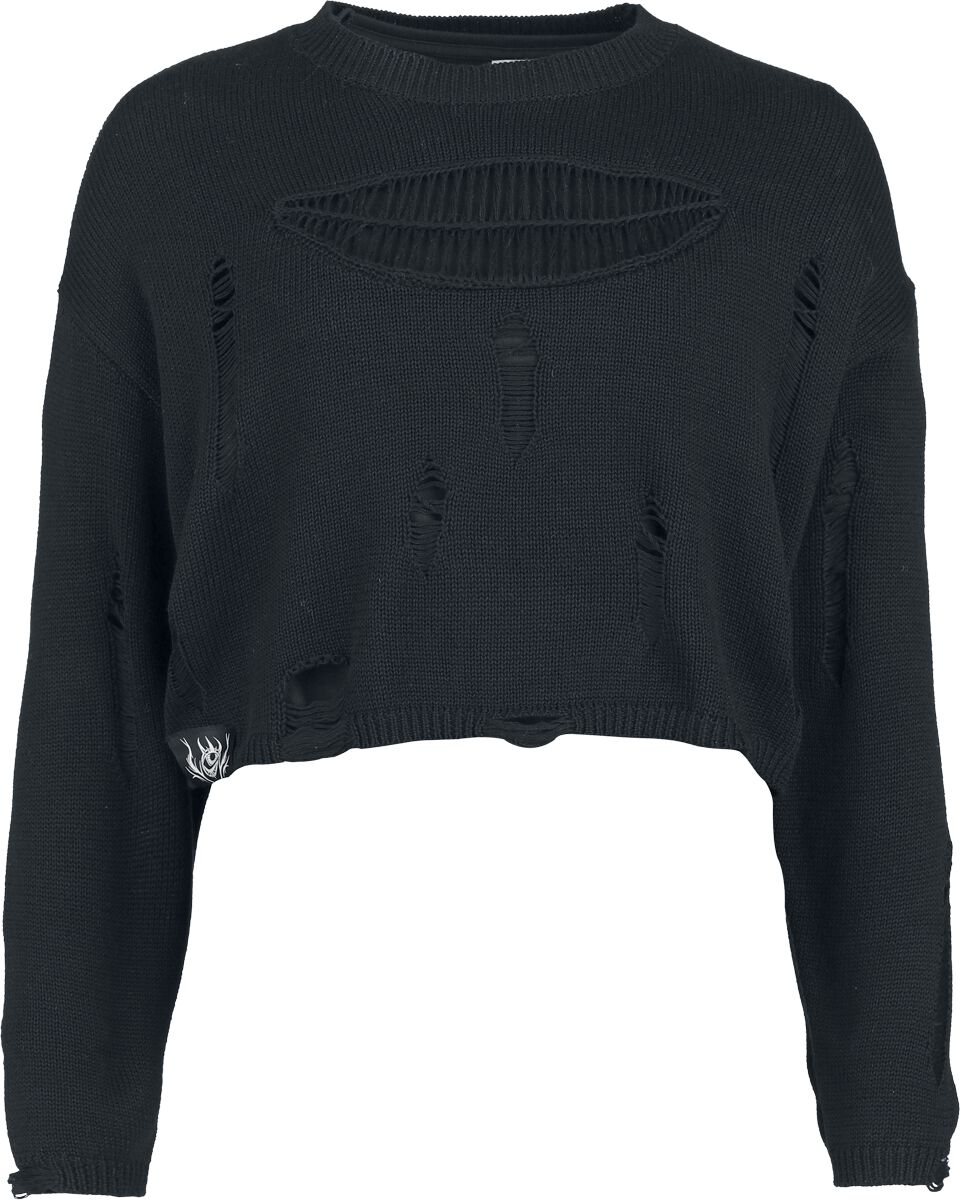 4068143342889 - The Void Strickpullover schwarz in S