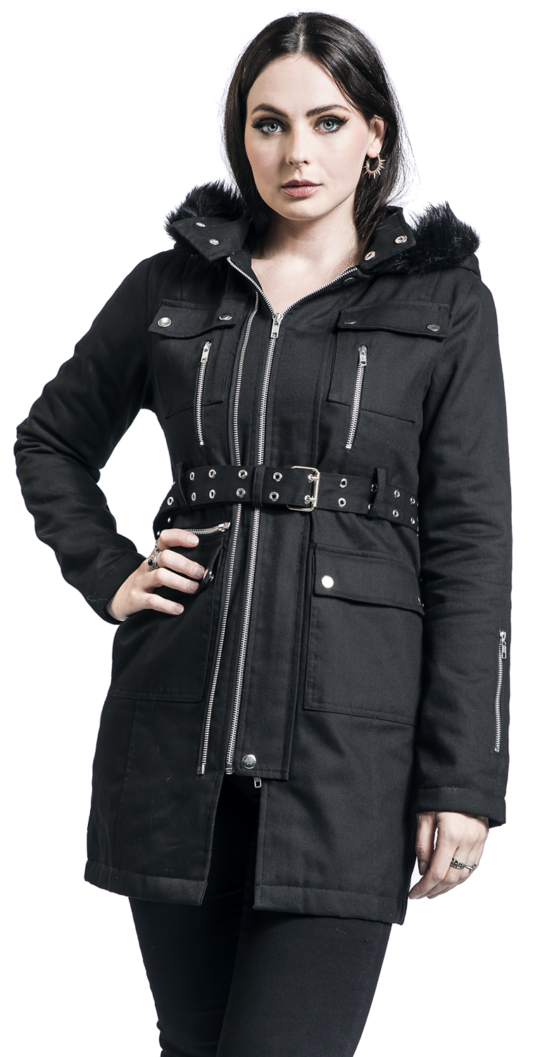 Vixxsin Elspeth Coat Parka schwarz