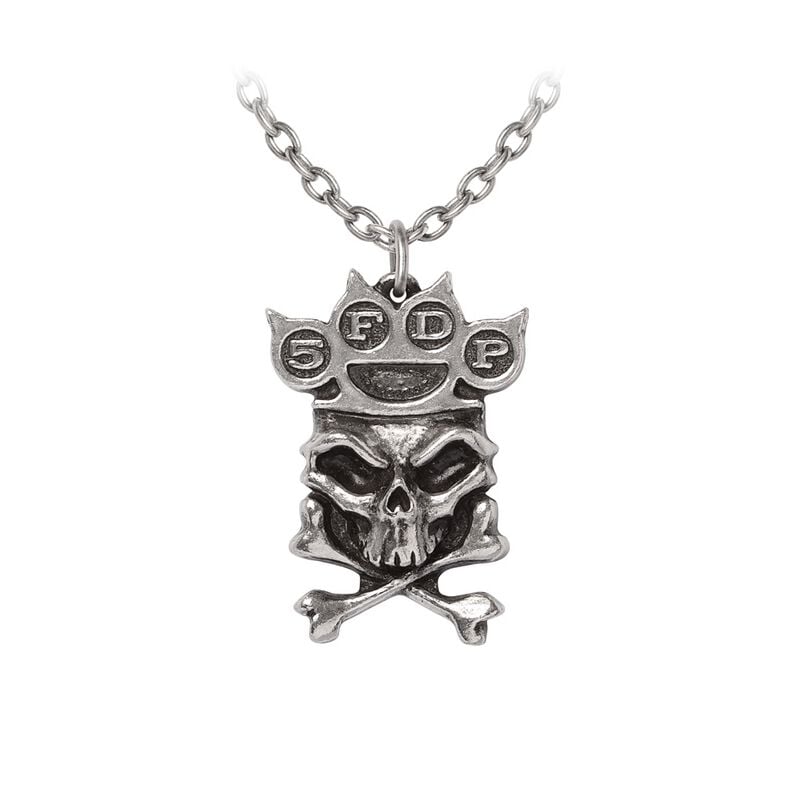 Pendentif  de Five Finger Death Punch - Knucklehead Pendant - pour Femme - couleur argent