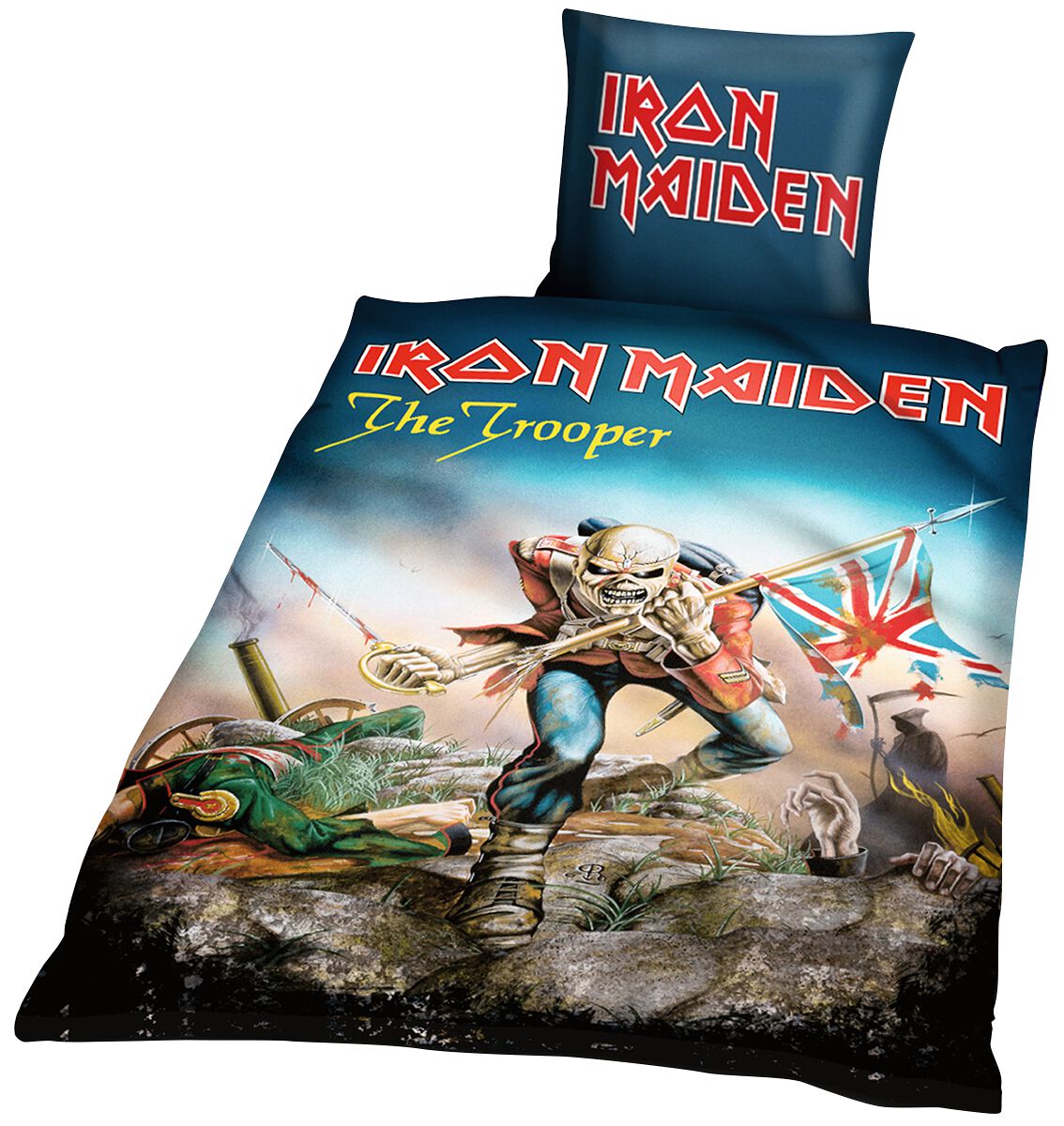 Iron Maiden - The Trooper - Bettwäsche - multicolor
