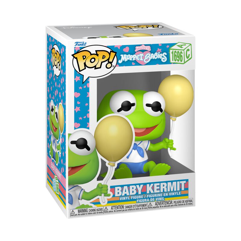 0889698904674 - Baby Kermit Vinyl Figur 1696 Funko Pop! multicolor