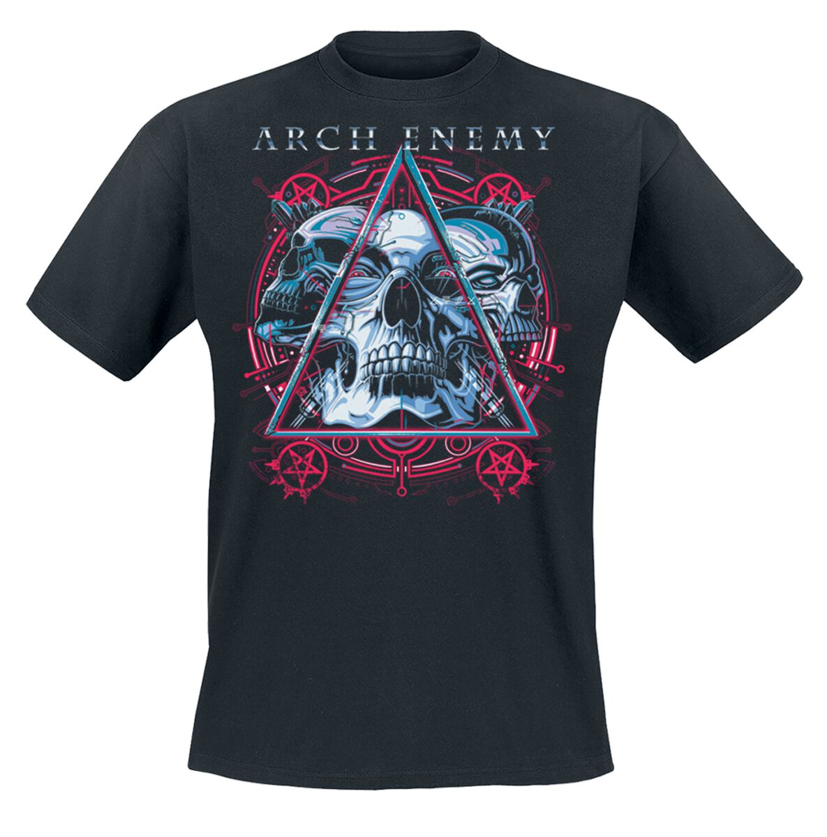 Image of T-Shirt di Arch Enemy - Enter The Machine - S a XXL - Uomo - nero
