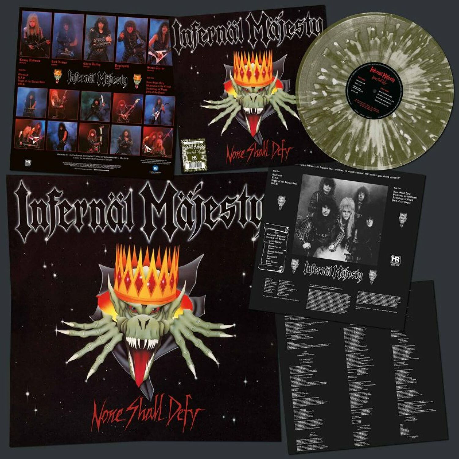 Infernal Majesty None shall defy LP coloured