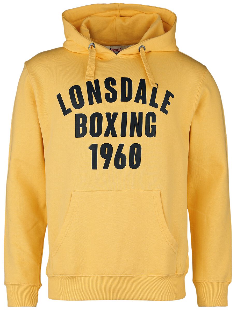 Lonsdale London BUCKHAVEN Hooded sweater yellow