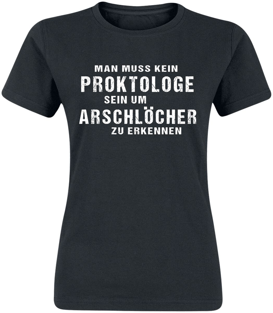Beruf & Karriere Proktologe T-Shirt schwarz Beruf & Karriere Proktologe T-Shirt schwarz