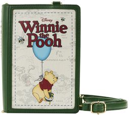 Loungefly - Winnie Pooh Convertible Crossbody Bag, Winnie The Pooh, Umhängetasche