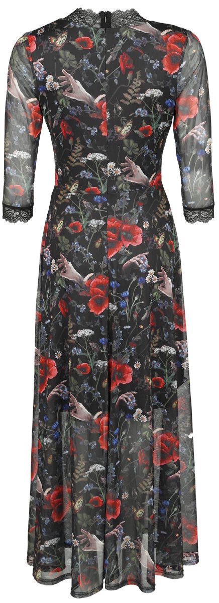 Night Meadow Maxi Dress | Jawbreaker Langes Kleid | EMP