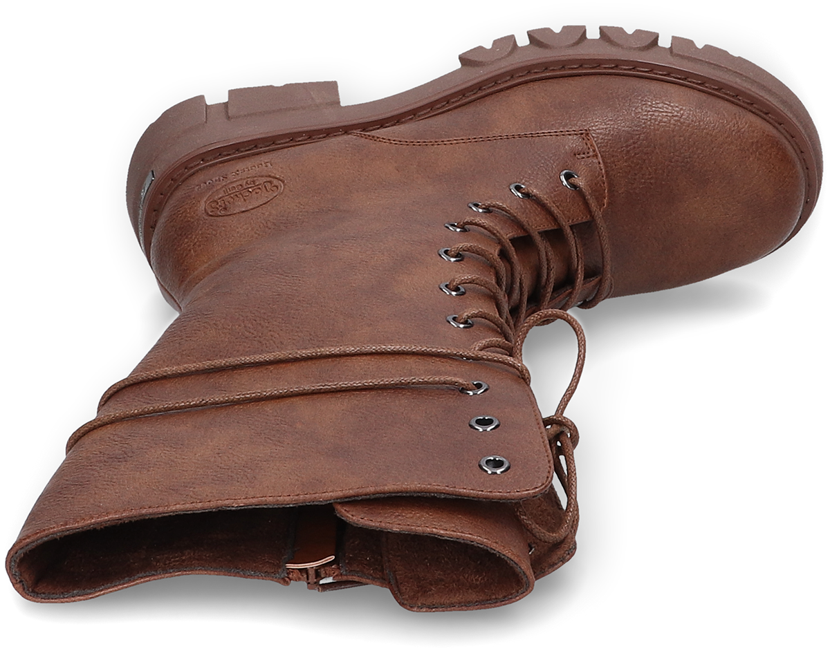 Dockers by Gerli Schnürstiefel Stiefel braun