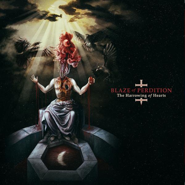 CD  av Blaze Of Perdition - The harrowing of hearts -  -