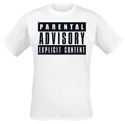 Classic Logo, Parental Advisory, T-Shirt