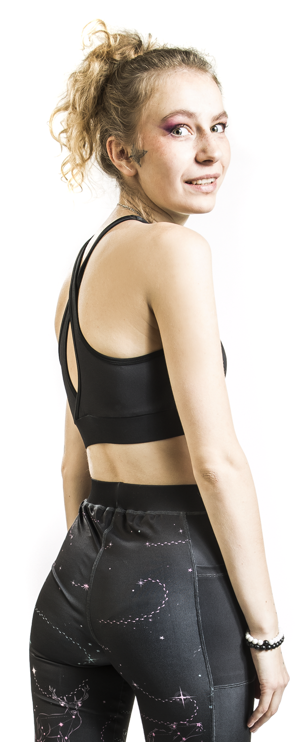 Harry Potter Hogwarts Training Bustier schwarz