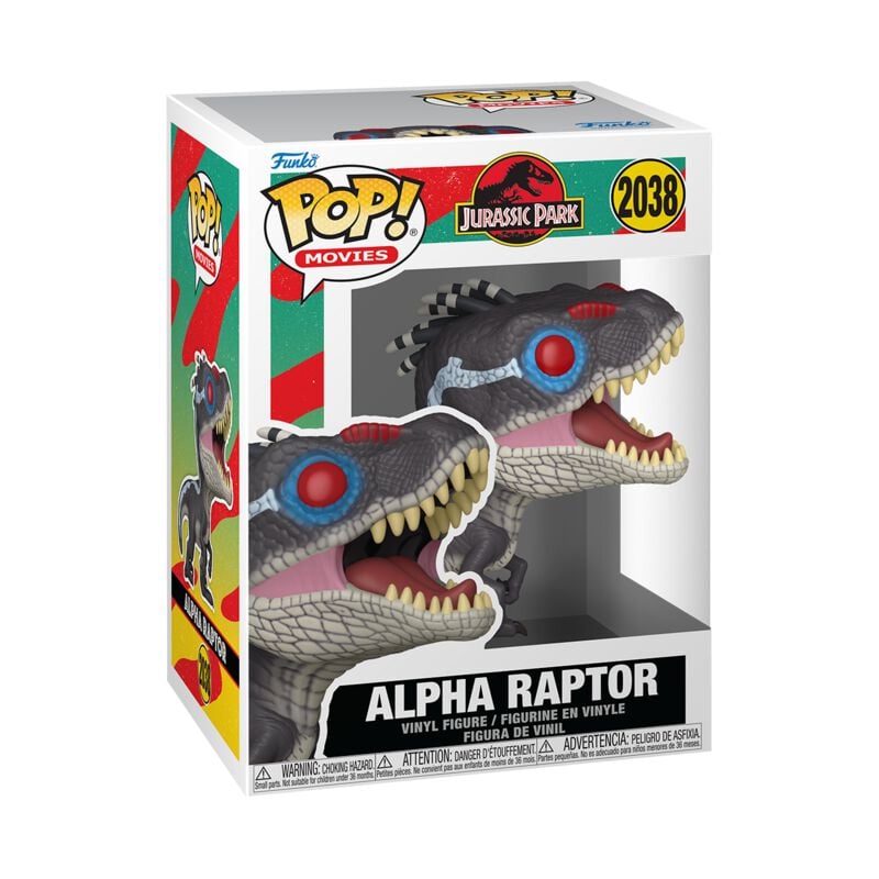 Jurassic Park - Alpha Raptor vinylfigur 2038 - Funko Pop! - Funko Shop Europe