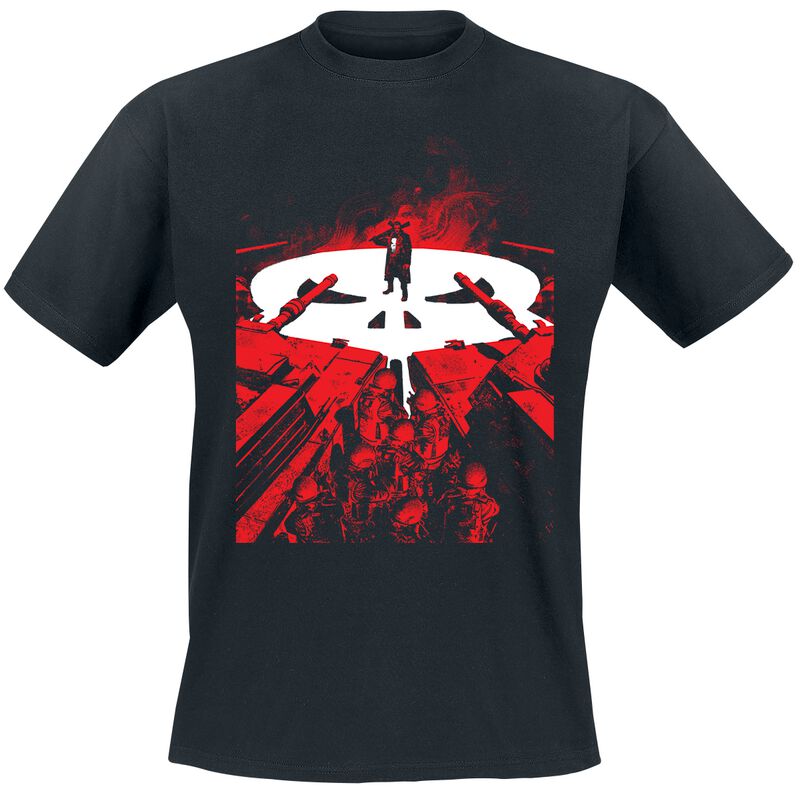 Marvel T-Shirt - Stand Off - S bis XXL - für Männer - Größe M - schwarz - Lizenzierter Fanartikel - Männer - male