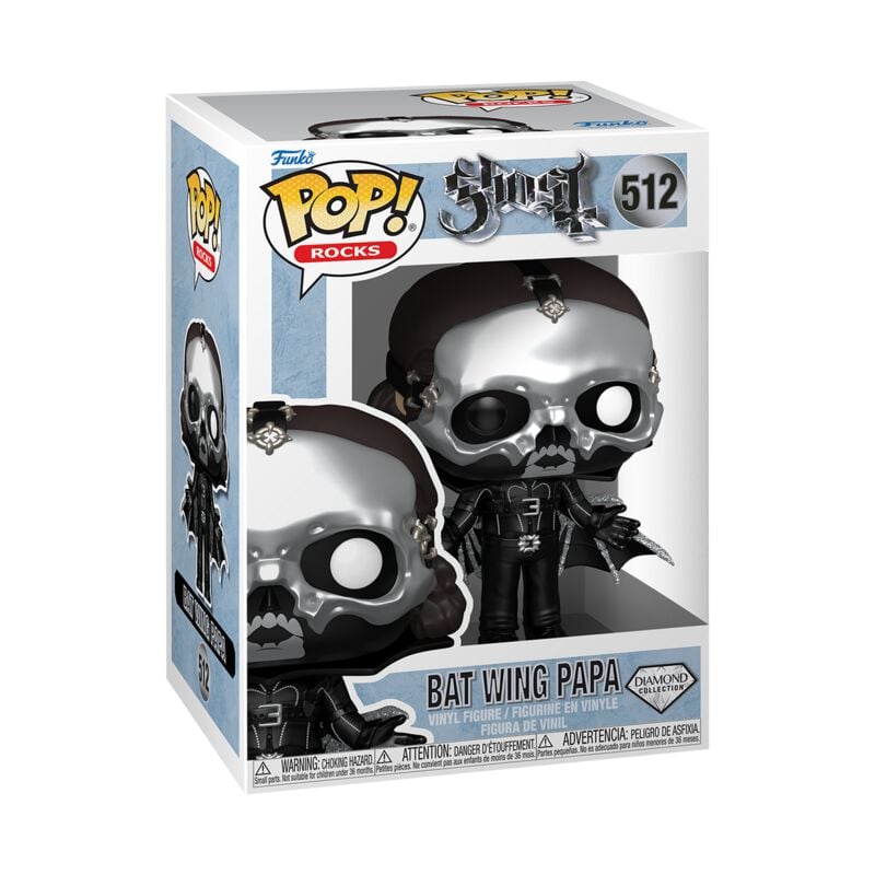 Ghost - Bat Wing Papa (Glam Rocks!) Vinyl Figur 512 - Funko Pop! Figur - Funko Shop Deutschland - Lizenziertes Merchandise!