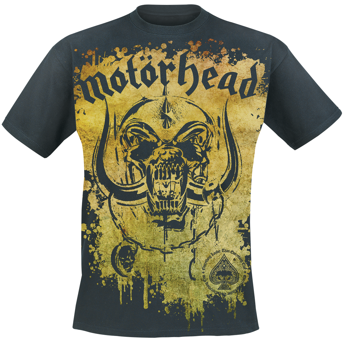 Motörhead - Acid Splatter - T-Shirt - schwarz