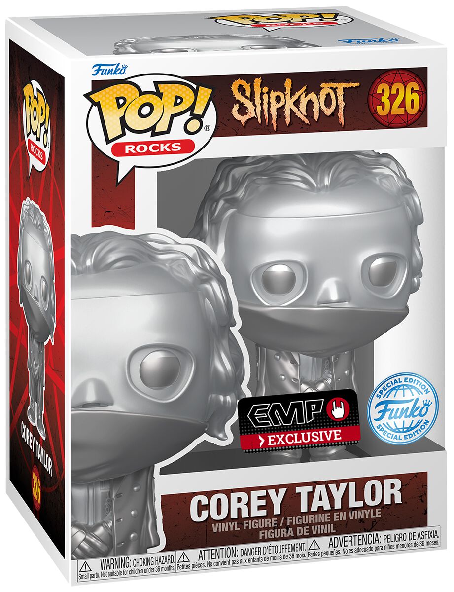 Image of Slipknot - Corey Taylor Rocks! Vinyl Figur 326 - Funko Pop! - Funko Shop Europe