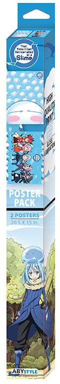 That Time I Got Reincarnated As A Slime Artworks - Poster 2er Set Chibi Design Poster multicolor - 50.05% Rabatt