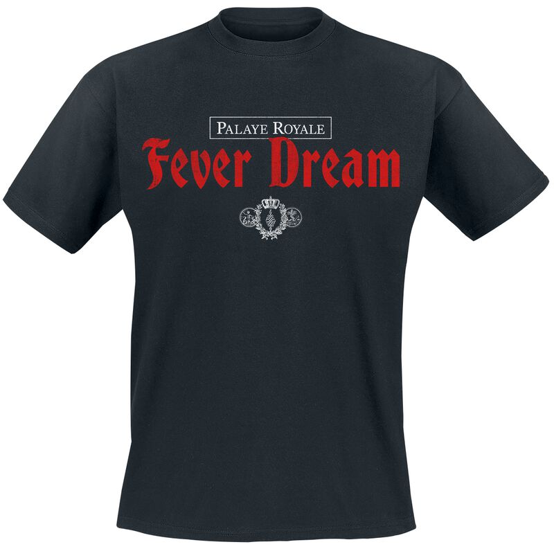 Palaye Royale T-shirt - Fever Dream Track List - S tot 5XL - voor Mannen - zwart