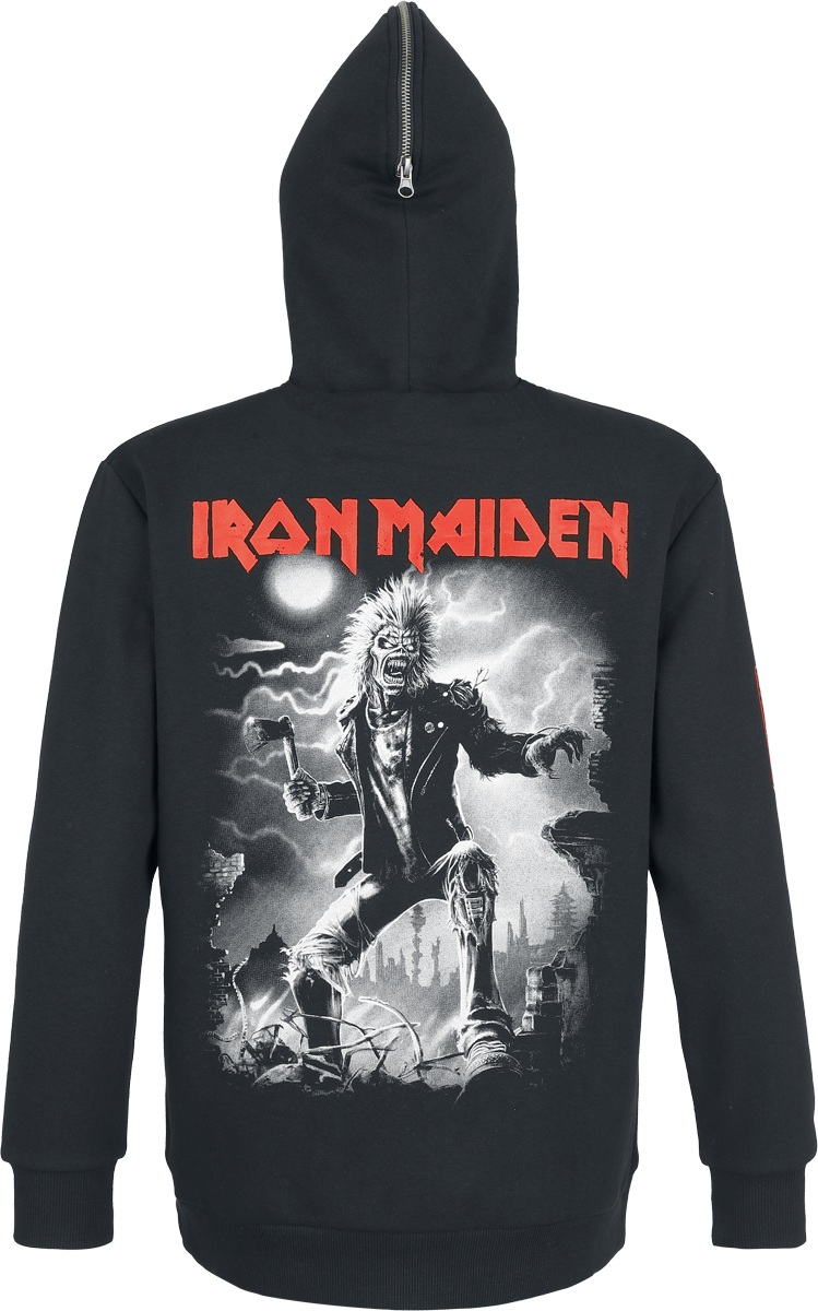 Thumbnail - Iron Maiden EMP Signature Collection Kapuzenjacke schwarz in XL